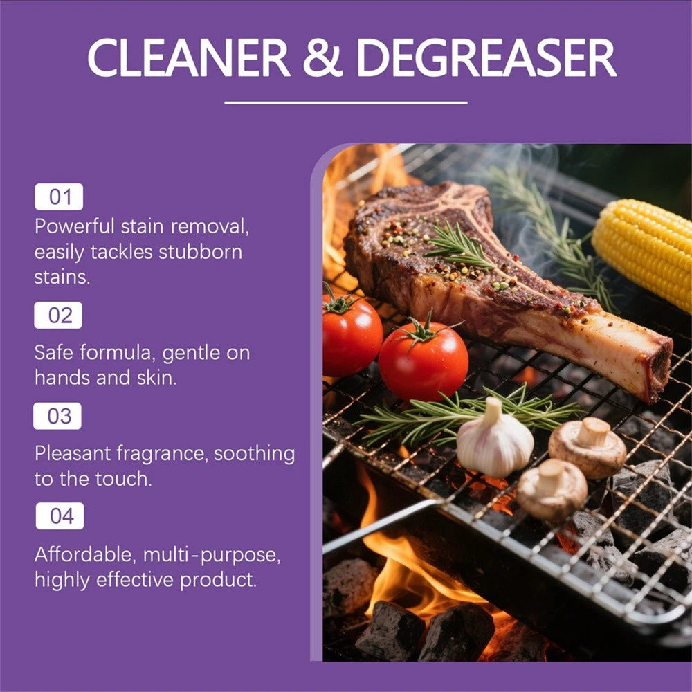 🧼 The Ultimate Kitchen · Grill Cleaner - Powerful Fast-Acting Degreaser Spray💦