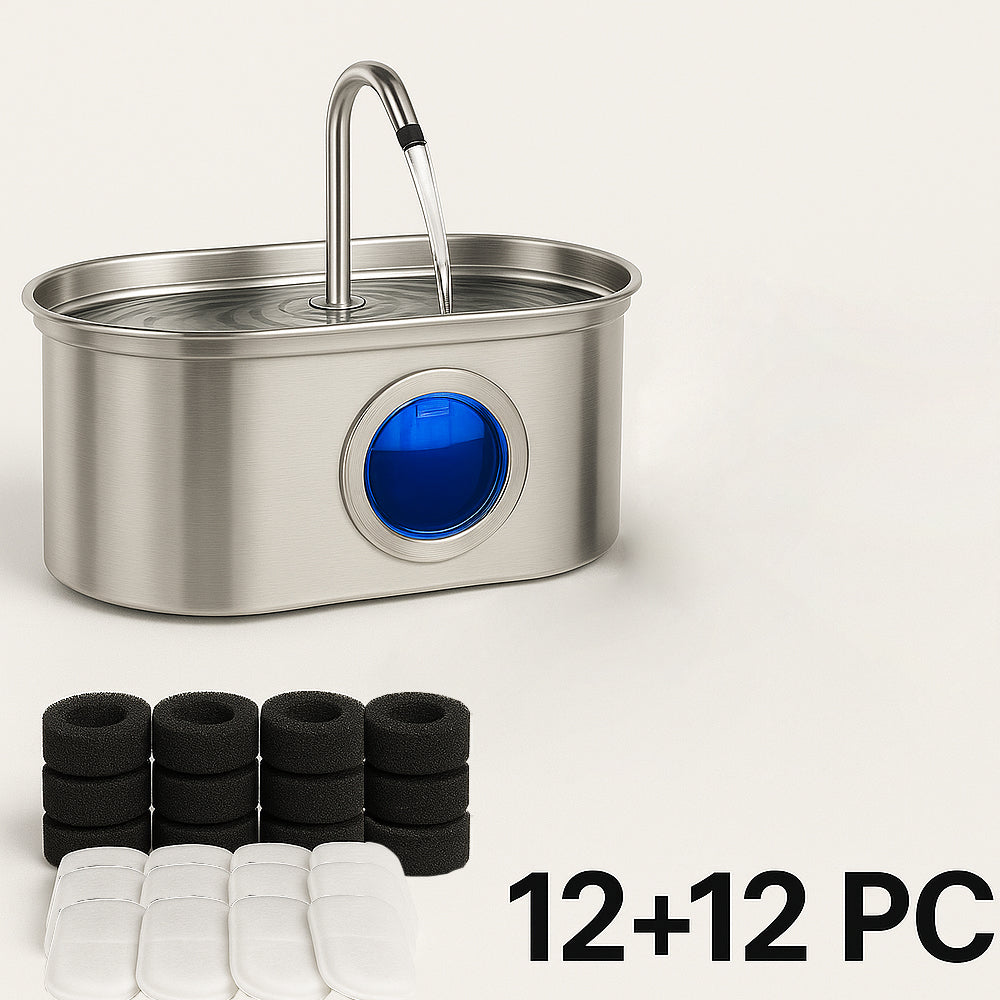 Stainless Steel Pet Water Fountain