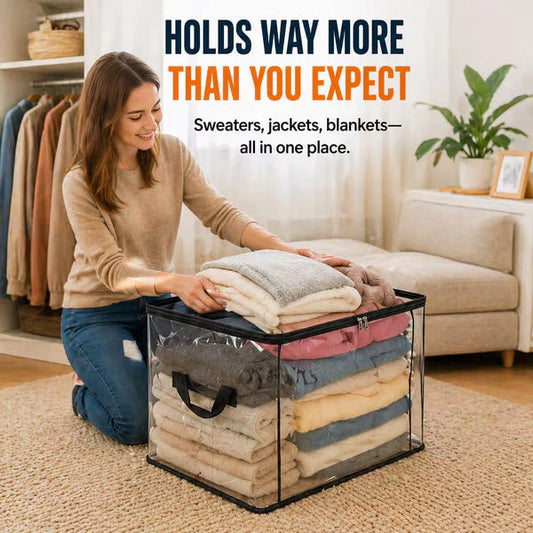 ⏰LAST DAY 50% OFF✨Multi-Purpose Transparent Storage Bag👕