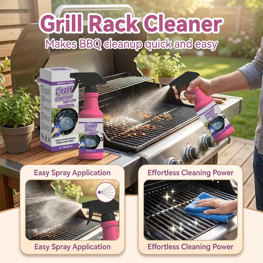 🧼 The Ultimate Kitchen · Grill Cleaner - Powerful Fast-Acting Degreaser Spray💦