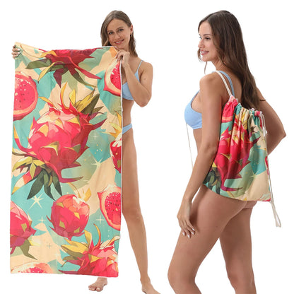 🔥HOT SALE🏖️ 2-in-1 Organic Cotton Towel Bag🔥