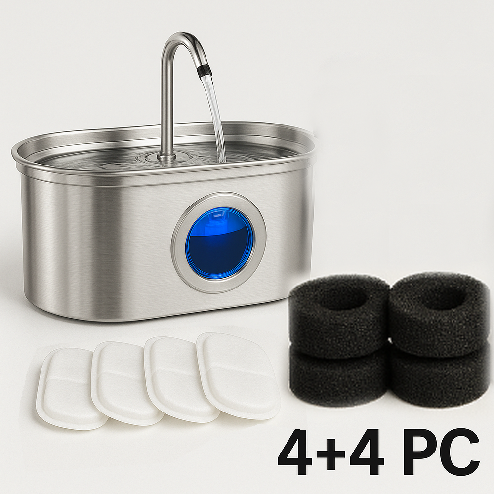 Stainless Steel Pet Water Fountain