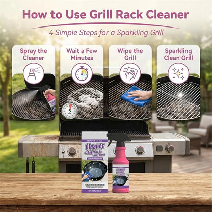 🧼 The Ultimate Kitchen · Grill Cleaner - Powerful Fast-Acting Degreaser Spray💦