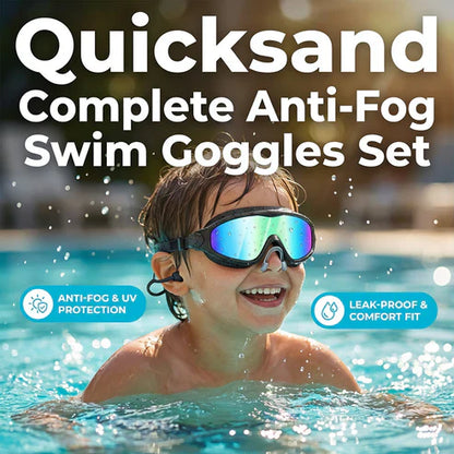 👓Anti-Fog Swimming Goggles – Clear · Comfortable Vision 💧
