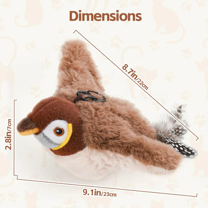 Flying Bird Cat Toy – Electronic & Rechargeable