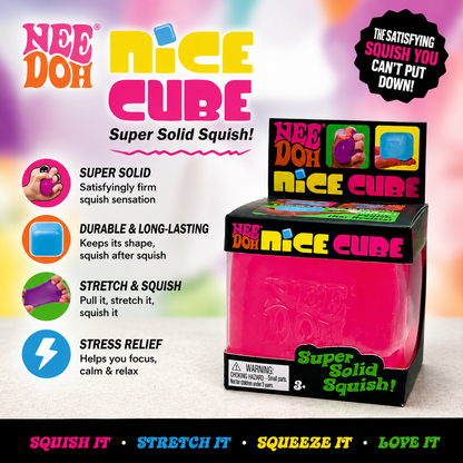 🔥 LAST DAY 50% OFF 🔥 Soft Sensory Stress Cube - Satisfying Fidget Toy