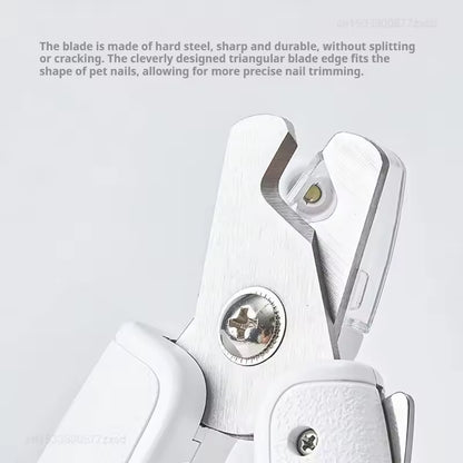 LED Pet Nail Clipper – Safe Scissors for Cats & Dogs