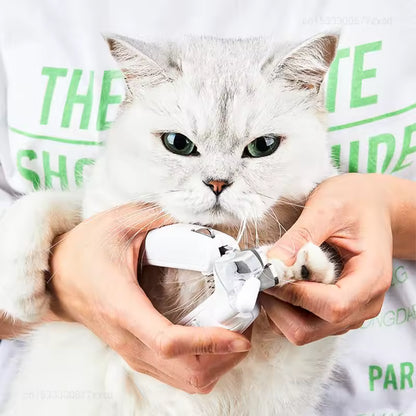 LED Pet Nail Clipper – Safe Scissors for Cats & Dogs