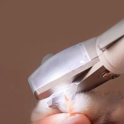 LED Pet Nail Clipper – Safe Scissors for Cats & Dogs