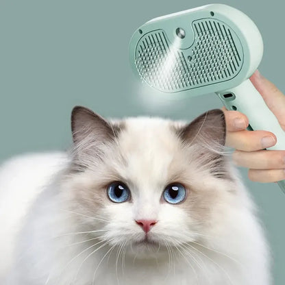 2-in-1 Brush & Spray Tool for Cats & Dogs