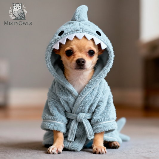 Fast-Dry Pet Bathrobe