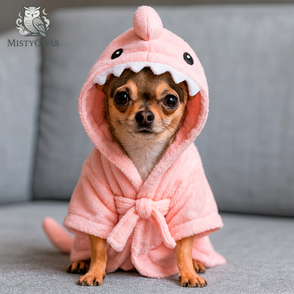 Fast-Dry Pet Bathrobe