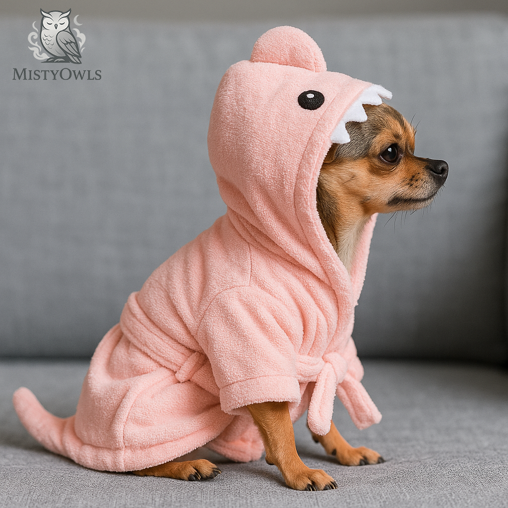 Fast-Dry Pet Bathrobe