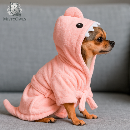 Fast-Dry Pet Bathrobe