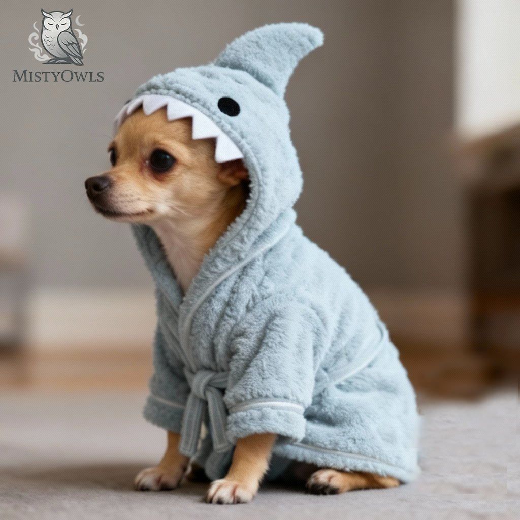Fast-Dry Pet Bathrobe