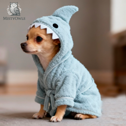 Fast-Dry Pet Bathrobe